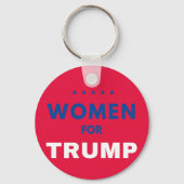 Vrouwen voor Trump Sleutelhanger (Voorkant)