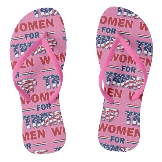 Vrouwen voor Trump Teenslippers (Voetbed)