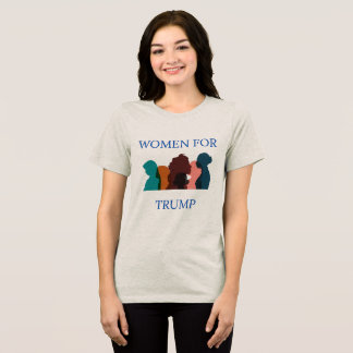 Vrouwen voor Trump Tri-Blend Shirt