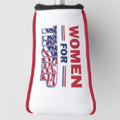 Vrouwen voor Trump - Trump 2020 Golfheadcover (Draai 90)