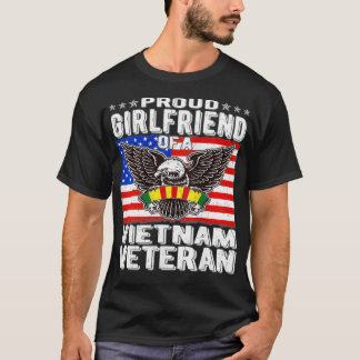 Vrouwen Vriendin van een Vietnamese veteranenpride T-shirt