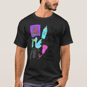 Vrouwen Vroedvrouwen Zij Werkt Bereidwillig Met Ha T-shirt