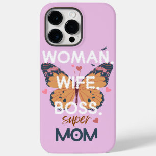 Vrouwen, vrouw, baas, super mam Case-Mate iPhone 14 pro max hoesje