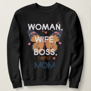 Vrouwen, vrouw, baas, super mam trui