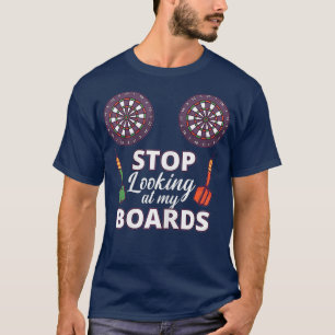 Vrouwen Vrouwen Spelen Darts Pijlen Dartbord Gift T-shirt