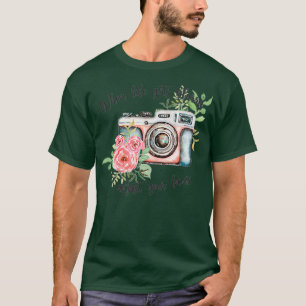 Vrouwen Wanneer het leven wazig wordt, stel je foc T-shirt
