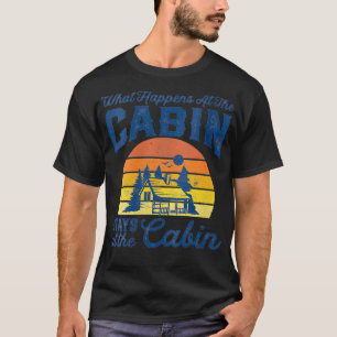 Vrouwen wat er gebeurt in de schimmelrek van de Ca T-shirt