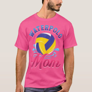 Vrouwen Waterpolo Moeder Zwemmen Water Sport Water T-shirt
