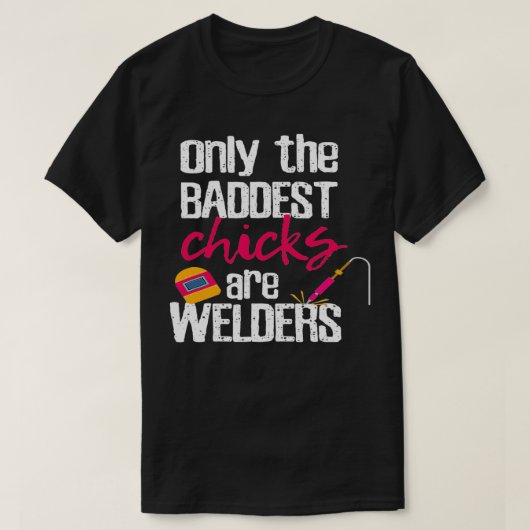 Vrouwen Welder Welding Funny Kerstmis T-shirt (Design voorkant)