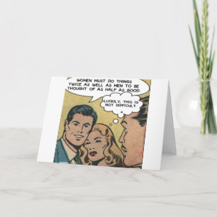 Vrouwen werken twee keer zo hard als Mannen Charlo Kaart