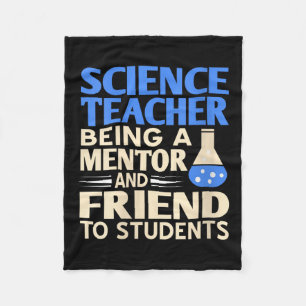 Vrouwen Wetenschap Leraar Mentor en Vriend om te S Fleece Deken