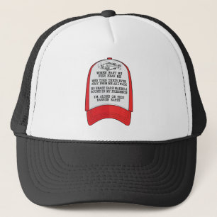 Vrouwen willen me, vis bang dat ik alleen ben met  trucker pet