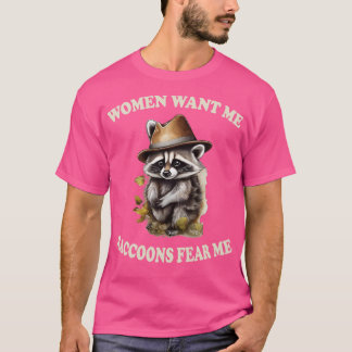 Vrouwen willen me wasberen vrees me 1 t-shirt