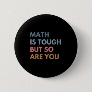 Vrouwen Wiskunde Is Moeilijk Maar Jij Ook Wiskunde Ronde Button 5,7 Cm