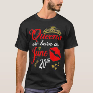 Vrouwen worden geboren op 20 juni in Duitsland T-shirt