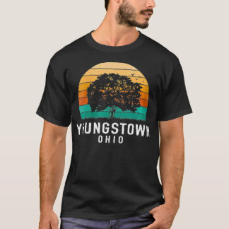 Vrouwen Youngstown  Sunset Ohio Souvenir VNe T-shirt