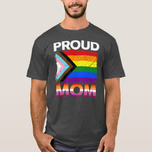 Vrouwen zetten moeder Transgender Pride Lesbische  T-shirt