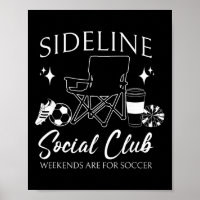 Vrouwen Zijlijn Sociale Club Voetbal Moeder Game D