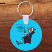 Vrouwen zijn als engelen sleutelhanger (Voorkant)