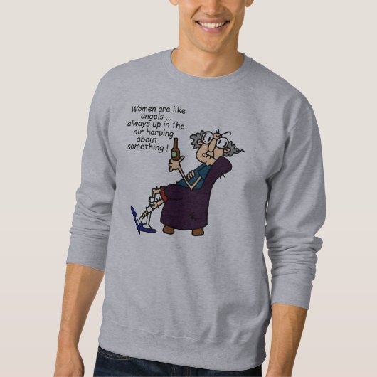 Vrouwen zijn als engelen trui (Voorkant)