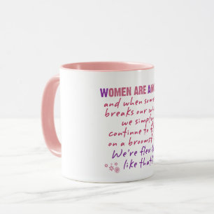 Vrouwen zijn Angels Mok