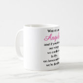 Vrouwen zijn engelen koffiemok (Voorkant links)