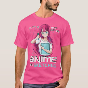 Vrouwen zijn gewoon een meisje dat van anime houdt t-shirt