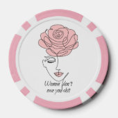 Vrouwen zijn je geen Poker Chips verschuldigd (Achterkant)