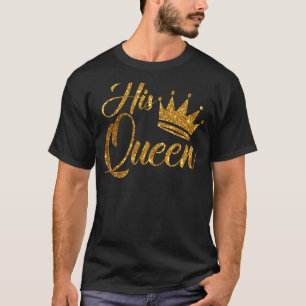Vrouwen zijn koningin, de Romantische man en vrouw T-shirt