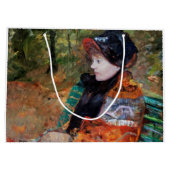 Vrouwen zitten op de bank, Mary Cassatt Groot Cadeauzakje (Achterkant)