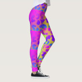 Vrouwen Zomer Kleurrijke Luipaard Kleding Leggings (Rechts)