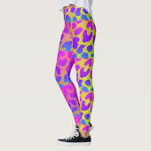Vrouwen Zomer Kleurrijke Luipaard Kleding Leggings (Links)