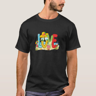 Vrouwen Zomer Liefde Mawmawlife Mawmaw Liefde Stra T-shirt