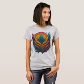 Vrouwenbasis T-shirt (Voorkant volledig)
