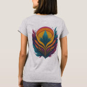 Vrouwenbasis T-shirt (Achterkant)