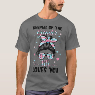 Vrouwenbewaarder van de gendertiter houdt van je g t-shirt