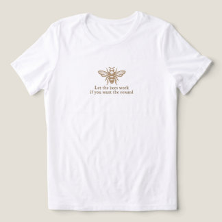 Vrouwenbij Tri-Blend Shirt