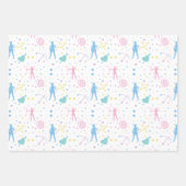 Vrouwenboogschieten - Archer Bow Arrow Inpakpapier Vel (Voorkant 3)