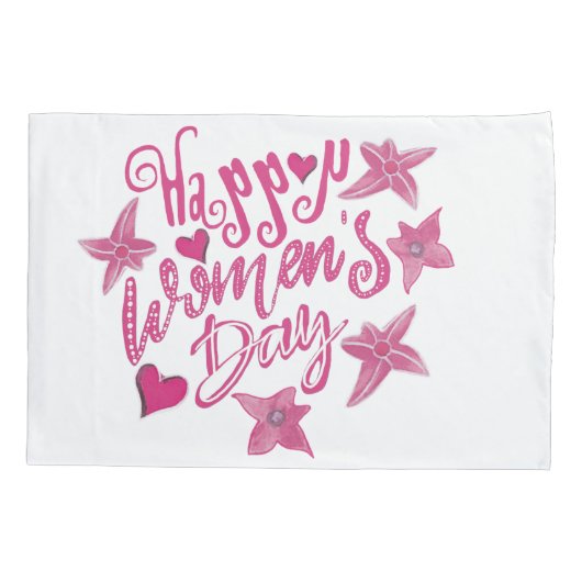 Vrouwendag Kussensloop (Achterkant)