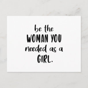 Vrouwendag Meisje Macht Vrouw Feminisme Vrouwen Gi Briefkaart