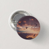 Vrouwendag Ronde Button 3,2 Cm (Voorkant /achterkant)