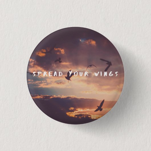 Vrouwendag Ronde Button 3,2 Cm (Voorkant)