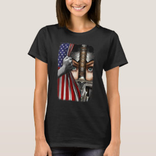 Vrouwendag Templar ik ben een kind van God een aan T-shirt