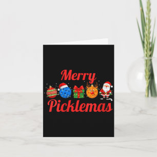Vrouwengekkerdikkedag, grappig pickle-bal kerstmis kaart
