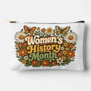 Vrouwengeschiedenis Maand Retro 70s Bloemrijke Gro Etui
