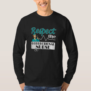 Vrouwengevangenis Verpleegster Gevangene Zorg Co T-shirt
