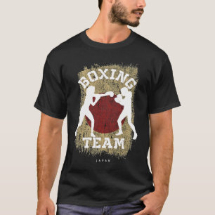 Vrouwengevechtsporten Japan Boksen Vechters Vrouwe T-shirt
