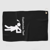 VrouwenGolf Golfhanddoek (Horizontaal)