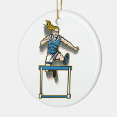 Vrouwenhurdles Keramisch Ornament (Links)