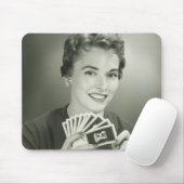 Vrouwenkaarten Muismat (Met muis)